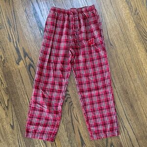 B28 Concepts Sports Women's Small Red Plaid Pajama Pants Lounge Sleep Casual